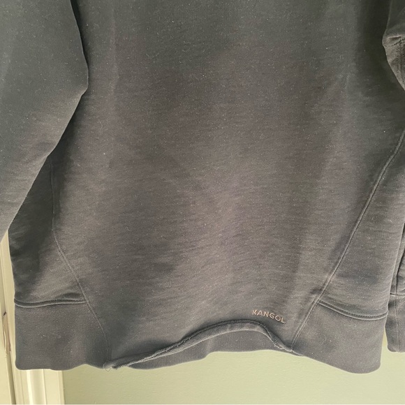 Kangol 100% Cotton Classic Black Crewneck Sweatshirt Unisex - Picture 6 of 14